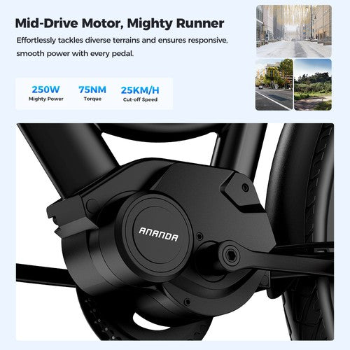 Foride Urbano 2 Elektrijalgratas, 250W 36V 13Ah Foride Urbano 2 Elektrijalgratas, 250W 36V 13Ah